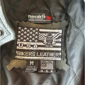 USA Biker's Leather Jacket